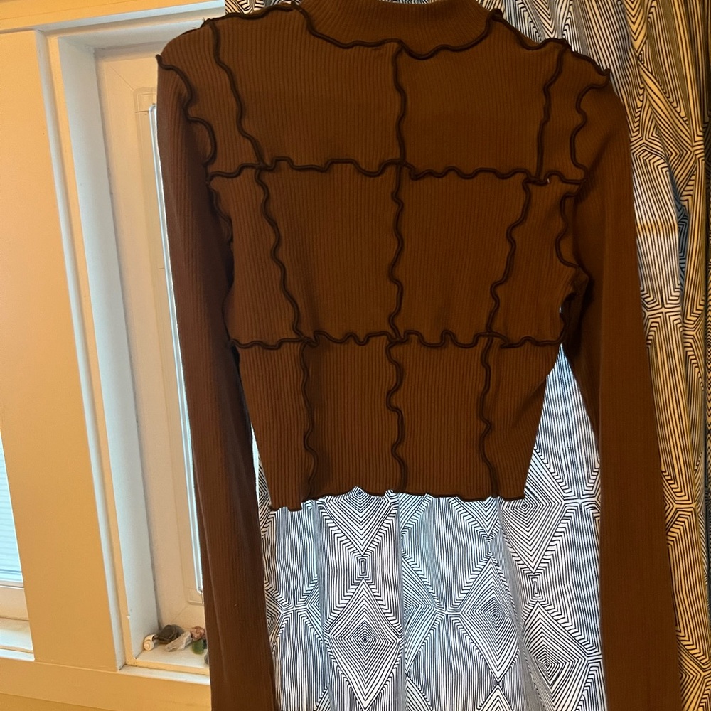Very J Brown top